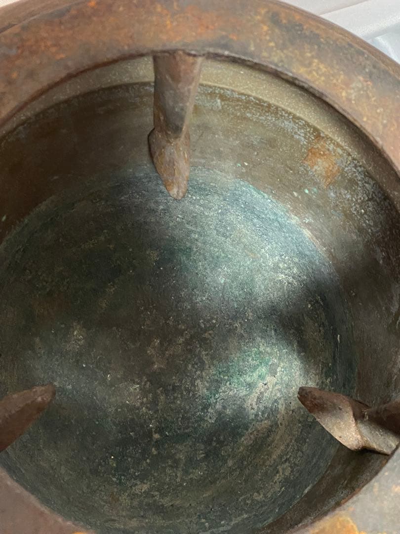 2651❣️ 蒔絵火鉢　鉄瓶　セット