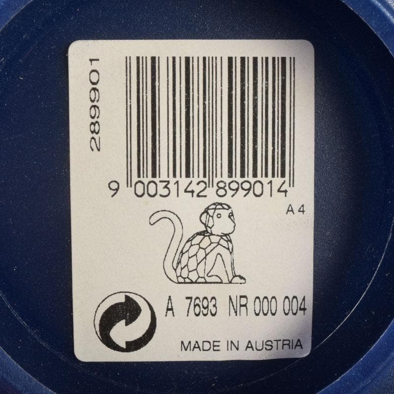 SWAROVSKI　スワロフスキー　クリスタルガラス　猿　箱付　2点　V8375