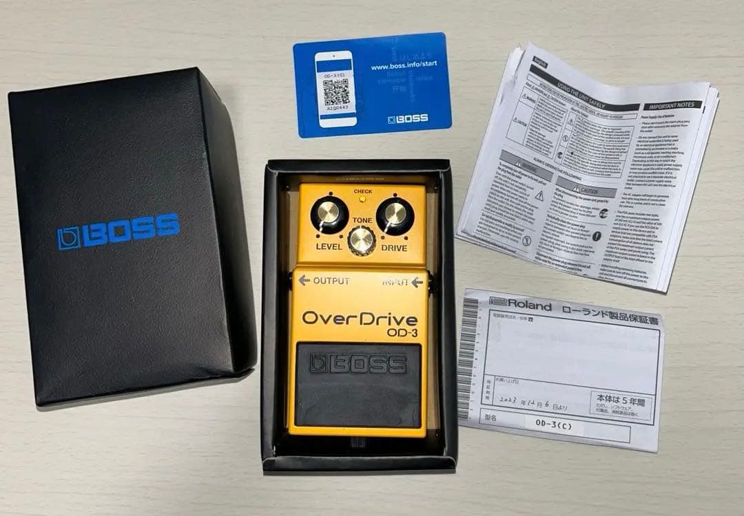 【元箱・保証書付き】BOSS OD-3【おーちゃん様】