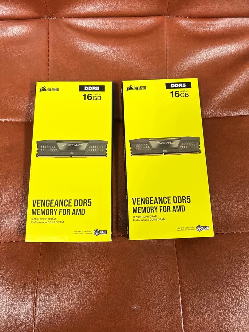 新品 CORSAIR Vengeance DDR5 32GB 6000MHz