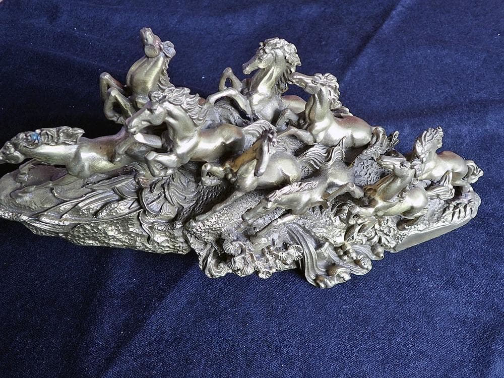 【風水】九頭馬(真鍮製)