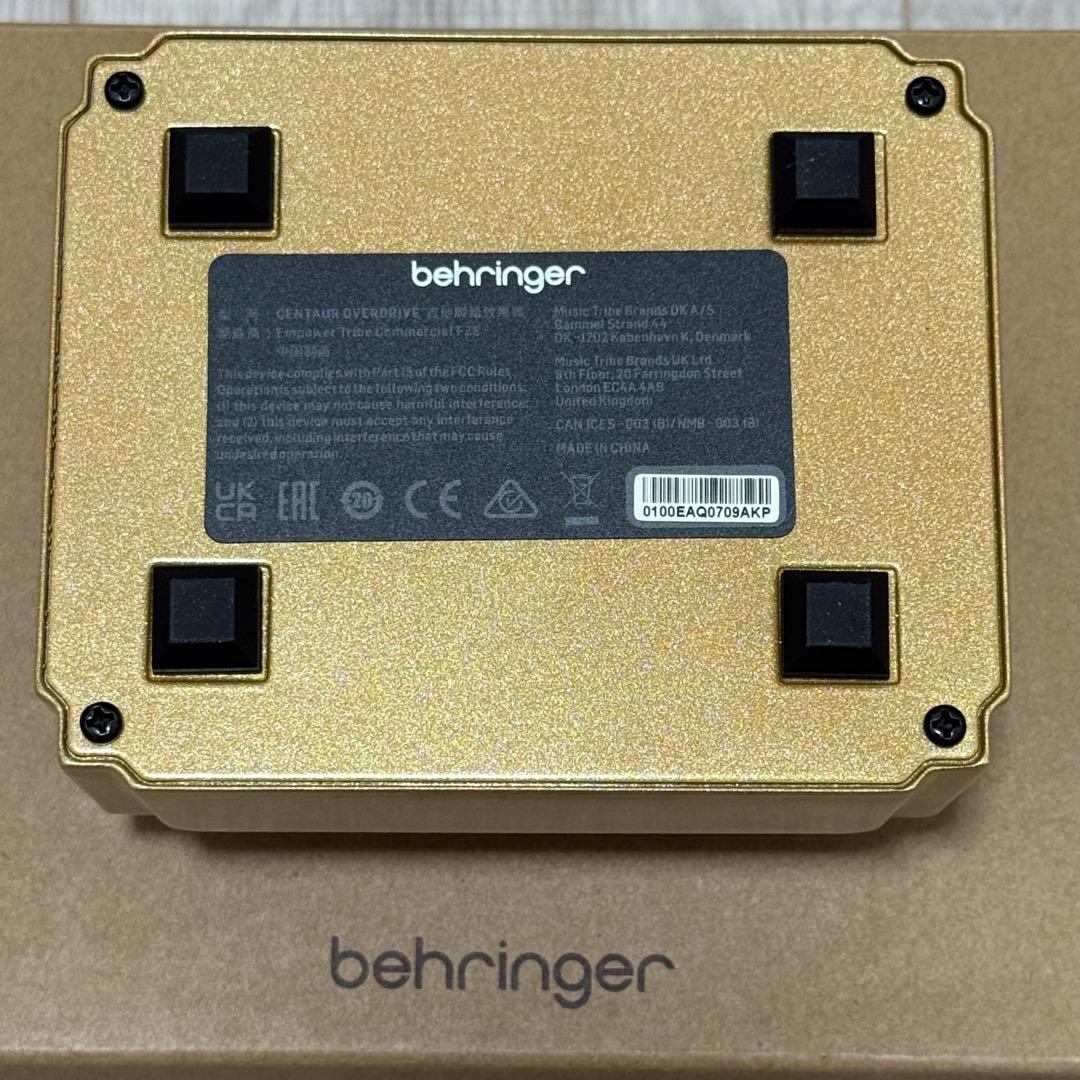 BEHRINGER CENTAUR OVERDRIVE ケンタウロス 旧デザイン
