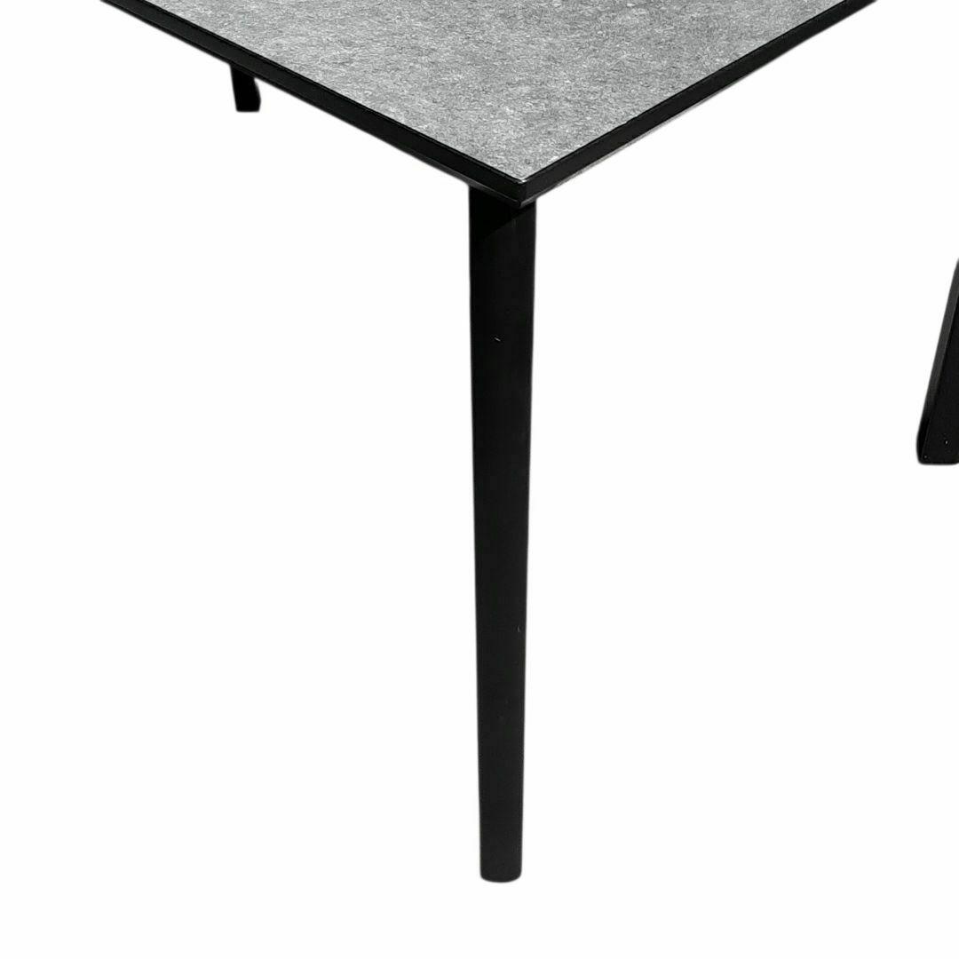 松田家具　ダイニングテーブル グレー　メラミン