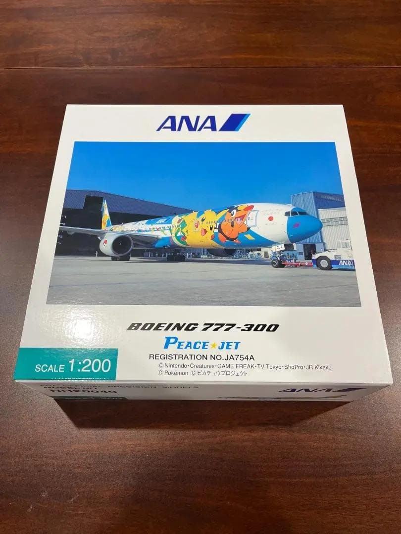 全日空商事｜ANA Boeing 777-300　PEACE JET｜1/200