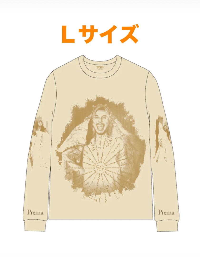 藤井風 Faded Prema Long Sleeve T-Shirt Ｌ