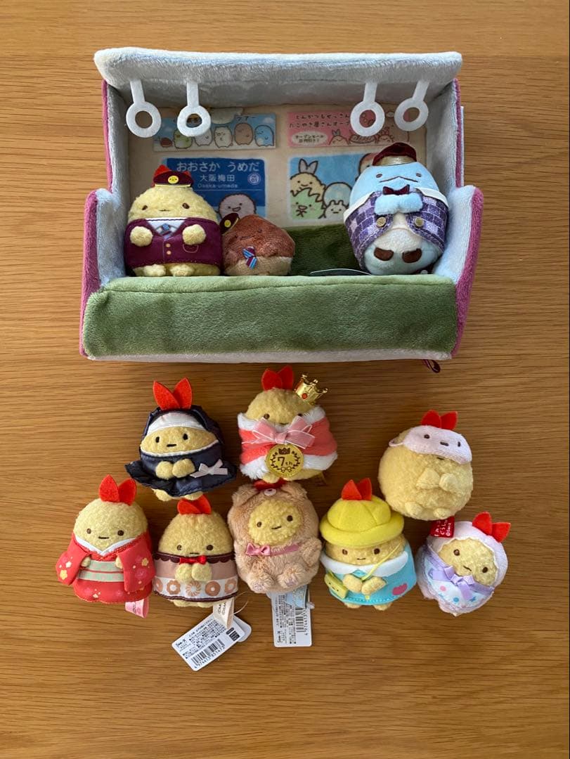 すみっコぐらし　てのりぬいぐるみ　阪急限定