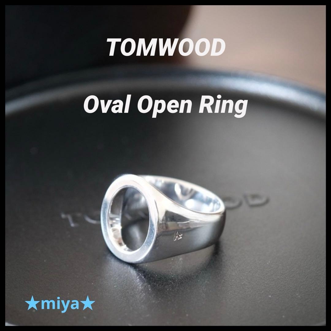 TOMWOOD / Oval Open Ring / 56 オープンリング