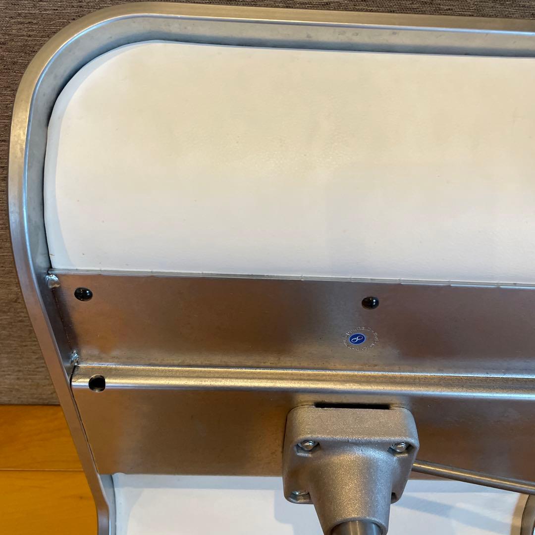 LEM ADAL ラパルマ　スツール　ハイタイプ　本革　ホワイト　①