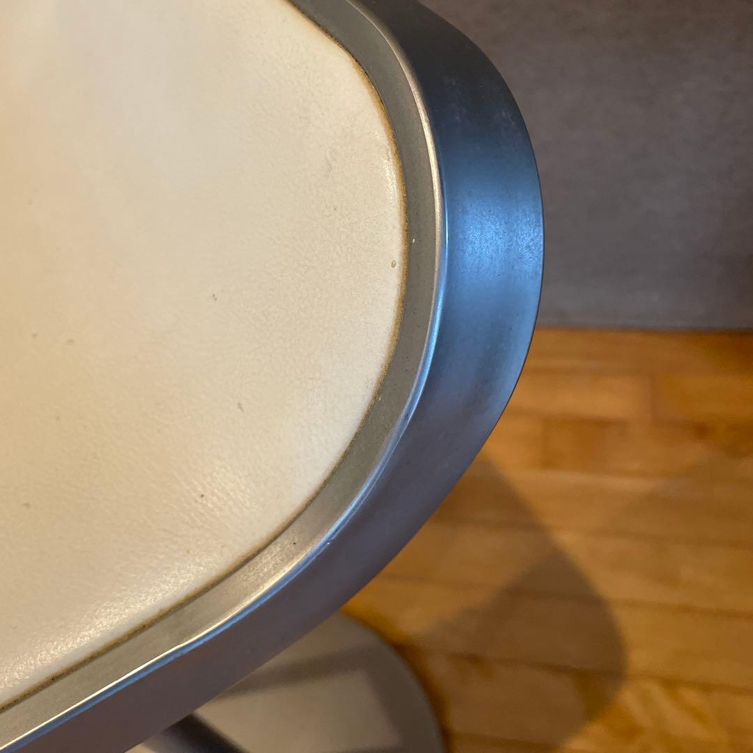 LEM ADAL ラパルマ　スツール　ハイタイプ　本革　ホワイト　①