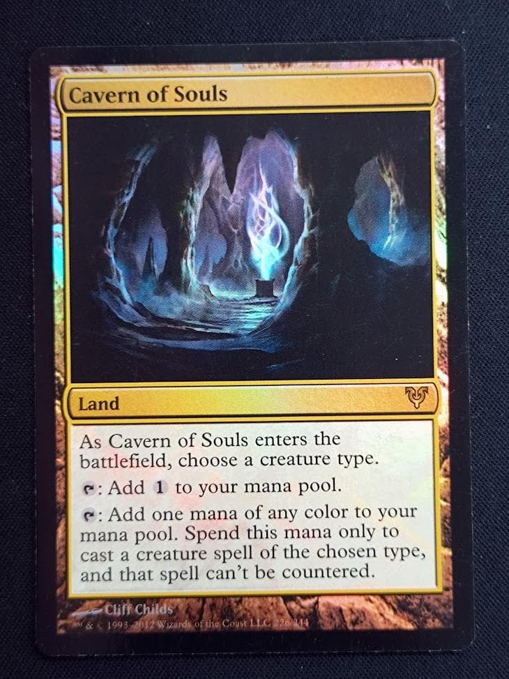 MTG 魂の洞窟/Cavern of Souls Foil 英 アヴァシンの帰還