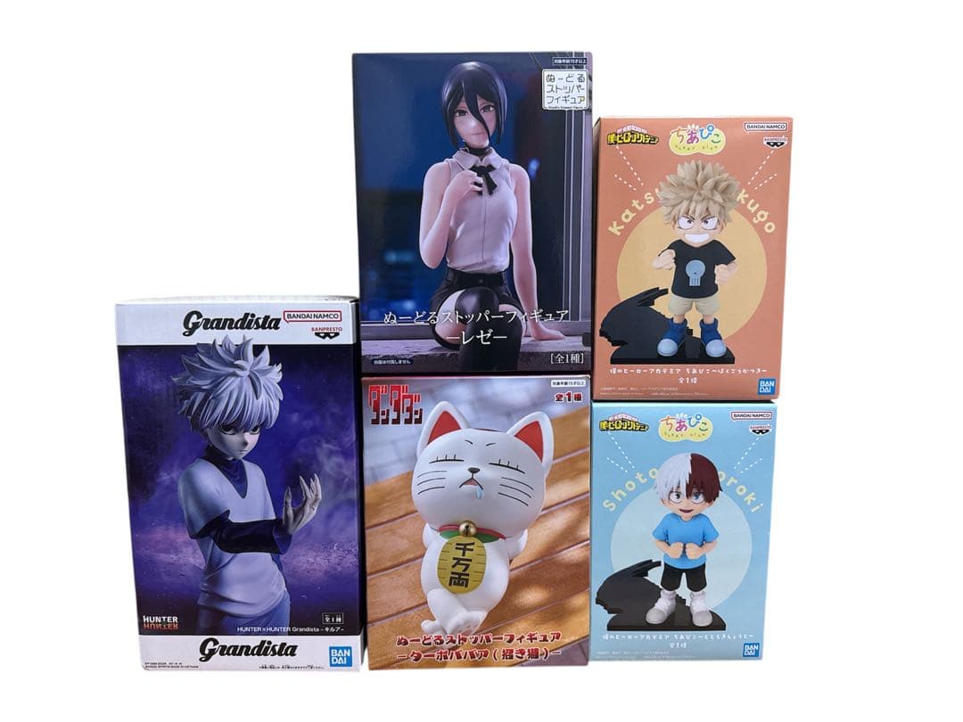 【未開封】レゼ　キルア　ちあぴこ　ターボババア フィギュア　5点セット