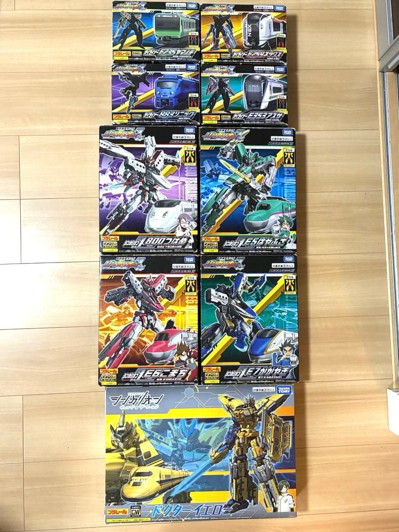 【部品全揃、箱付き】シンカリオンセット9形態位