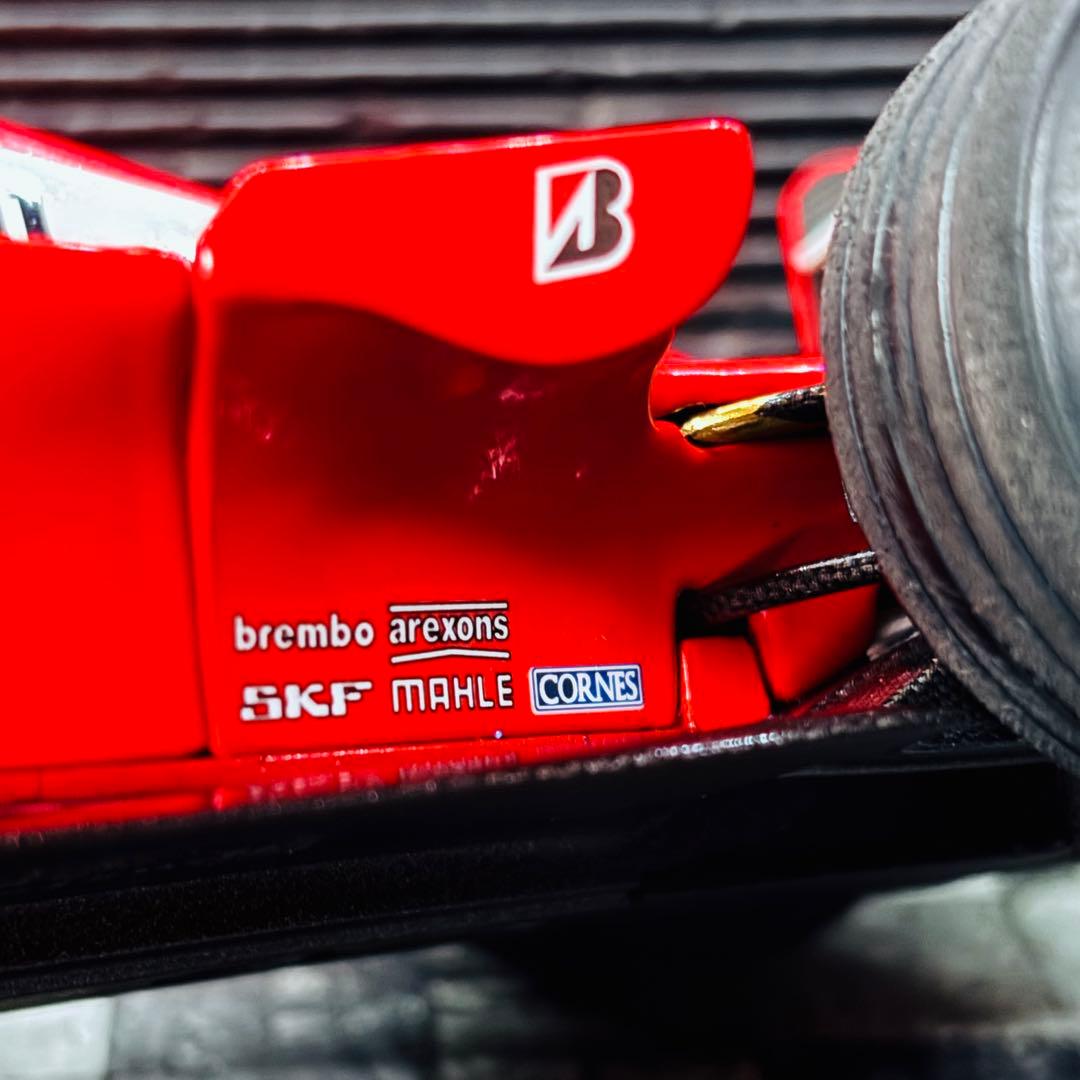 デカール加工品 1/18 マテルエリート フェラーリ F1-2000 日本GP