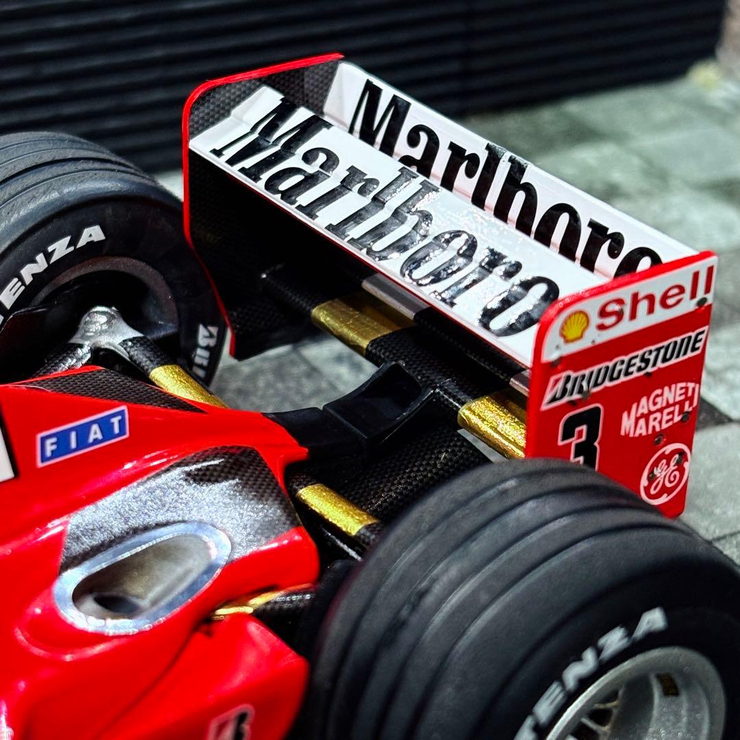 デカール加工品 1/18 マテルエリート フェラーリ F1-2000 日本GP