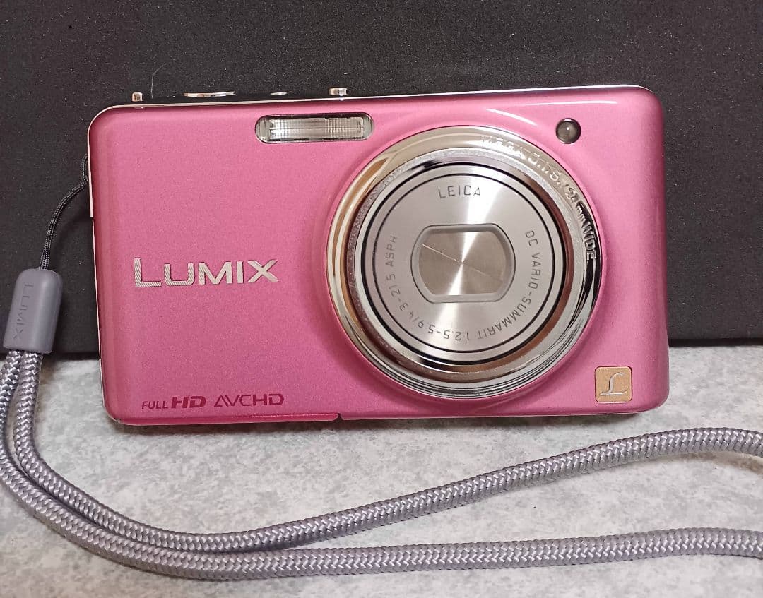 LUMIX DMC-FX77 コンパクトデジタルカメラ（ピンク）