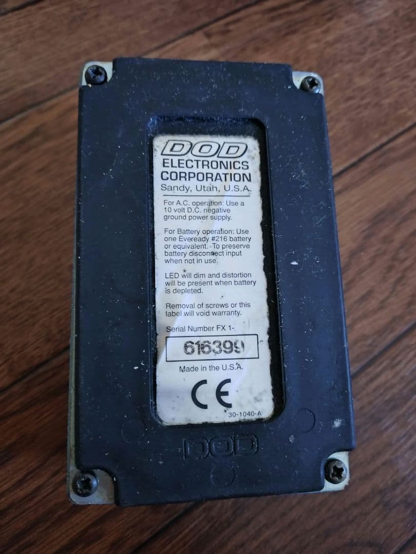 【箱・説明書あり】DOD FX65B ステレオコーラス