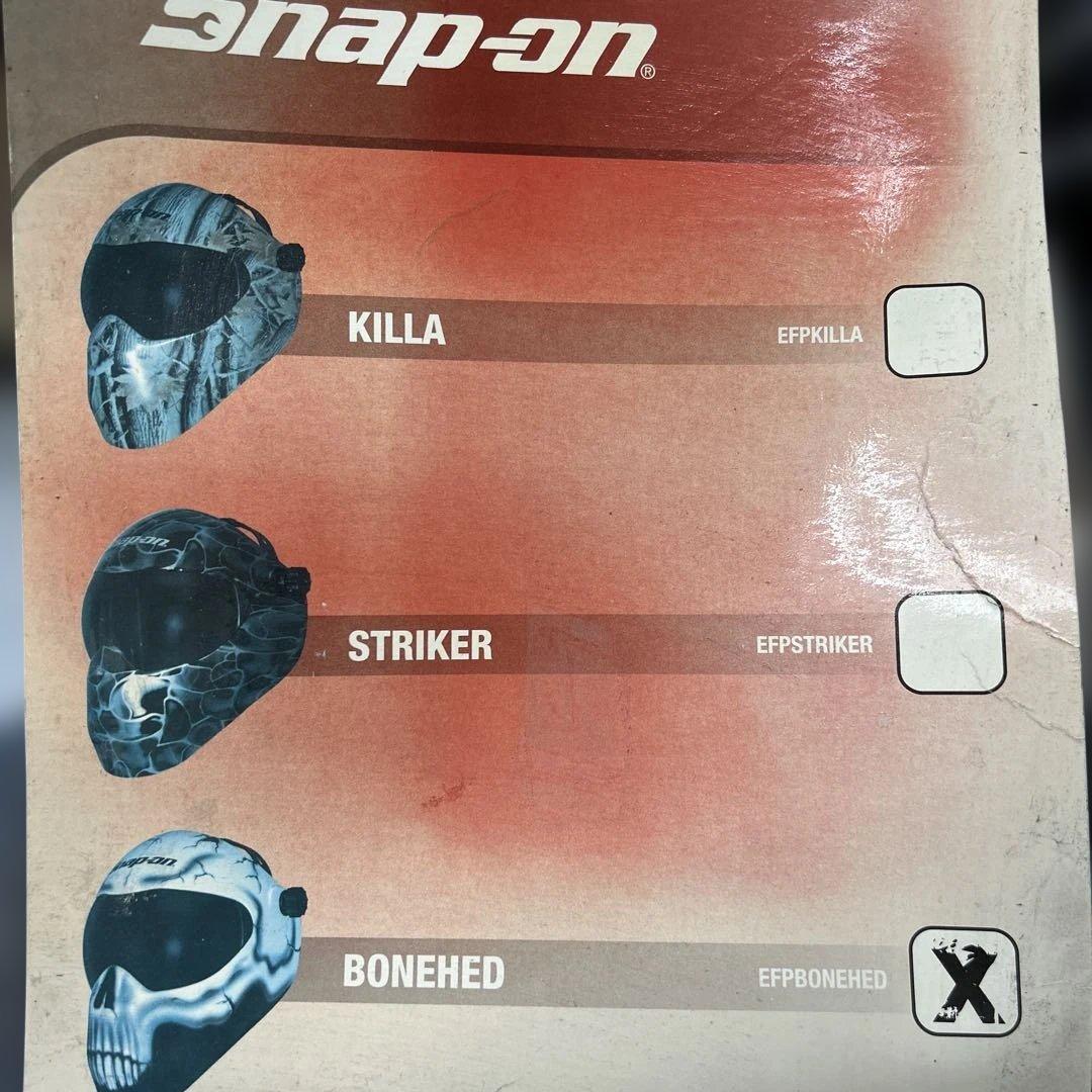 Snap-on BONEHED スカルフェイスマスク