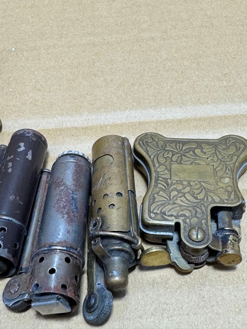 メタル製ライター まとめ　7台