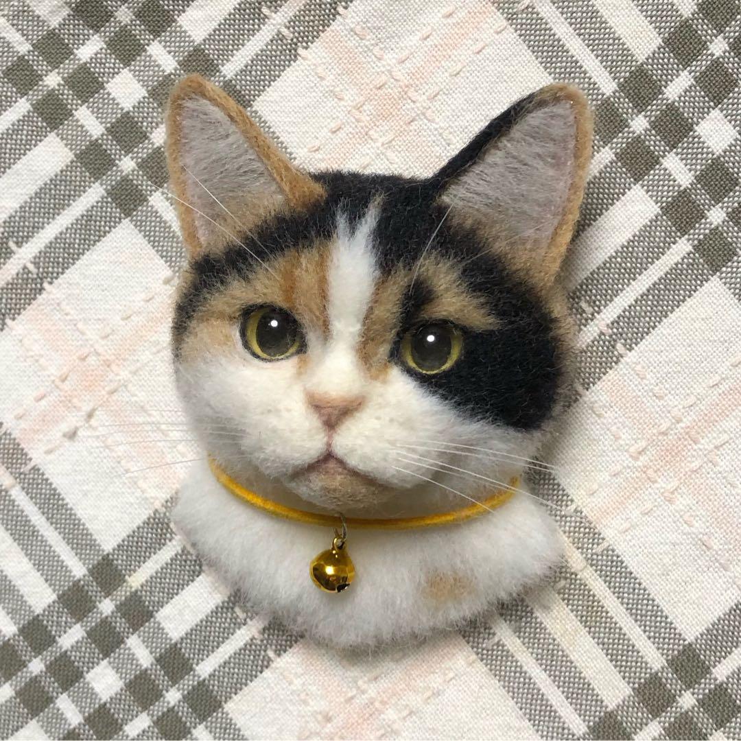 羊毛フェルト 猫 ハンドメイド れな