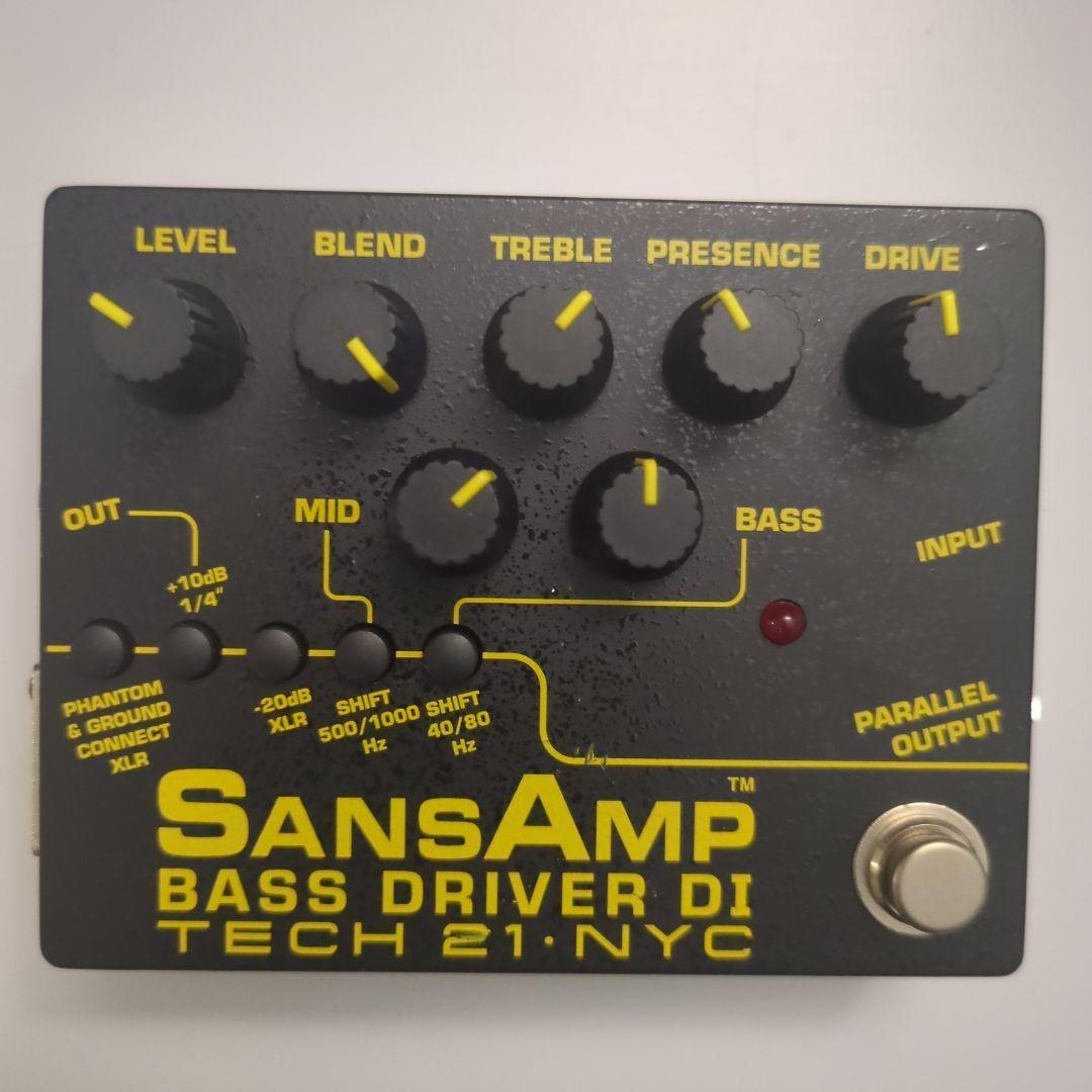 ベース TECH21 Sansamp Bass D DI V2