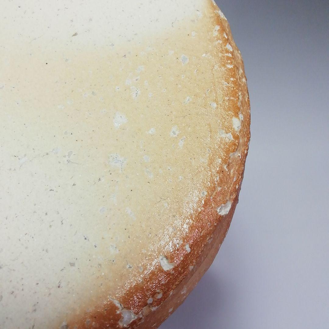 Ｓ３００　花入『信楽耳付花入』『古来窯　上田光春』　共箱　花瓶　茶道具