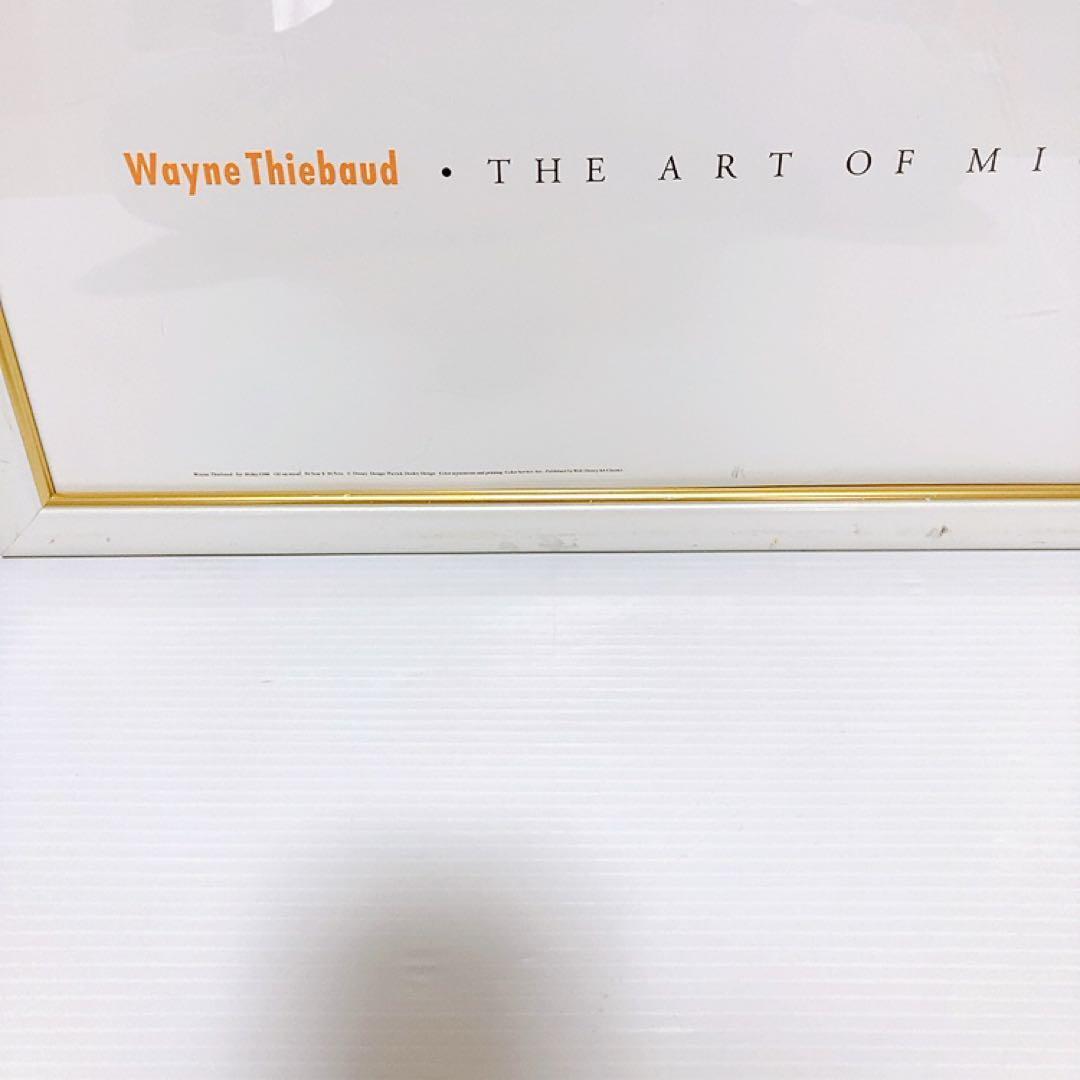 特大★希少★ミッキー　アートポスター　ウェイン・ティーボー　アンディ・ウォーホル