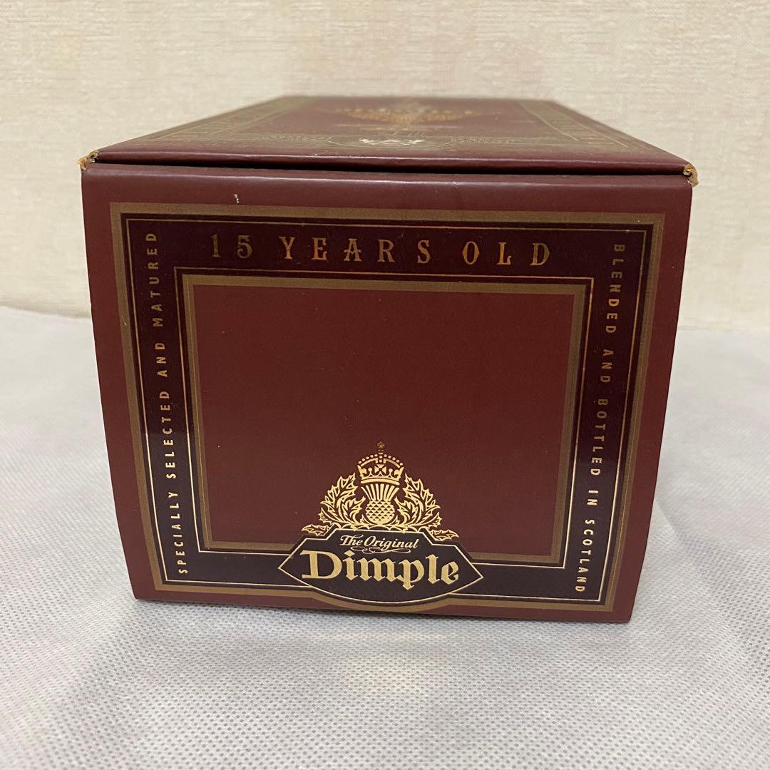 【新品・美品】Dimple 15 Years Old スコッチウイスキー
