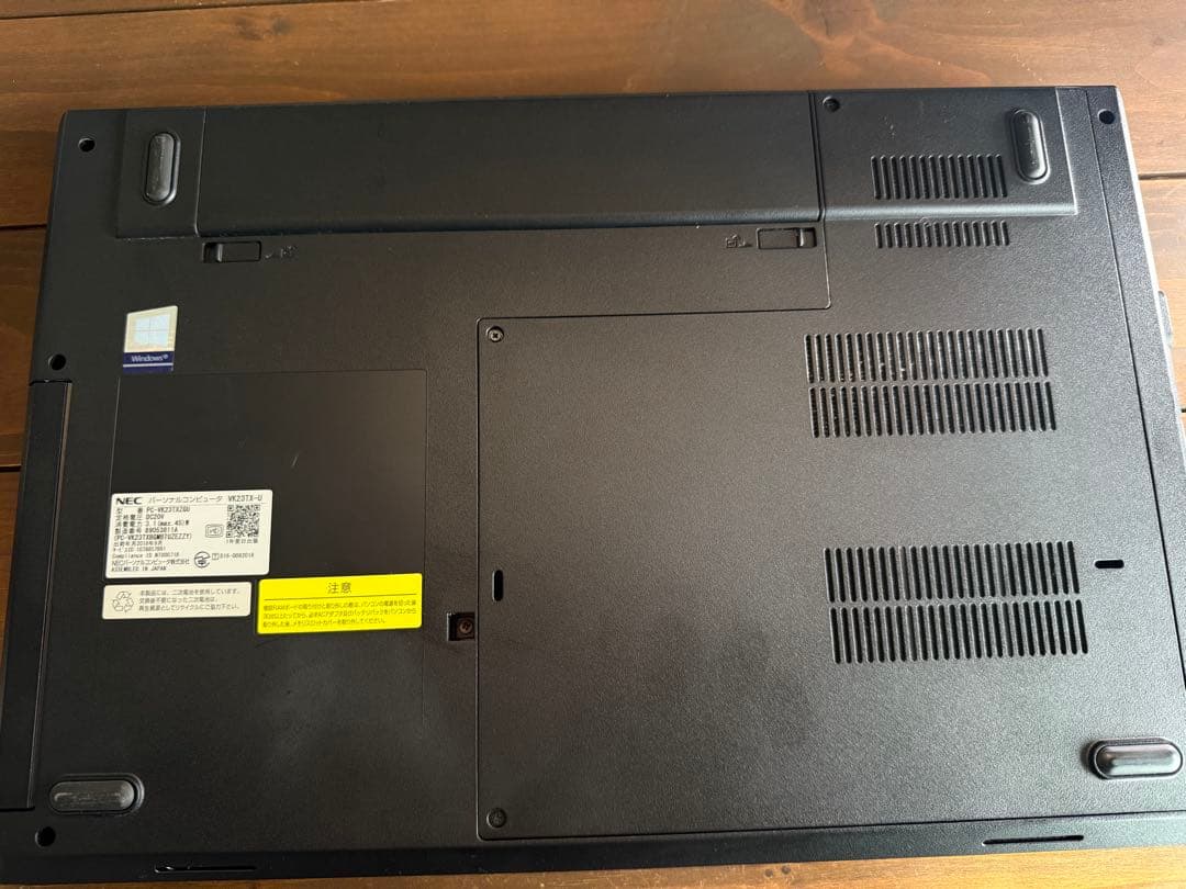 Windowsノート本体 NEC VersaPro VK23TX Win11 16GB 256GB