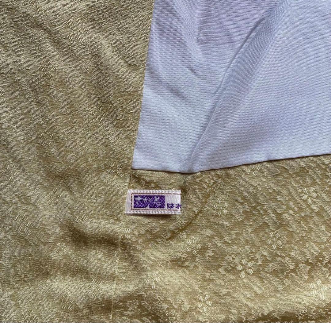 l*a様 色無地　正絹　トールサイズ　ぼかし　さが美　雪輪　落款有り