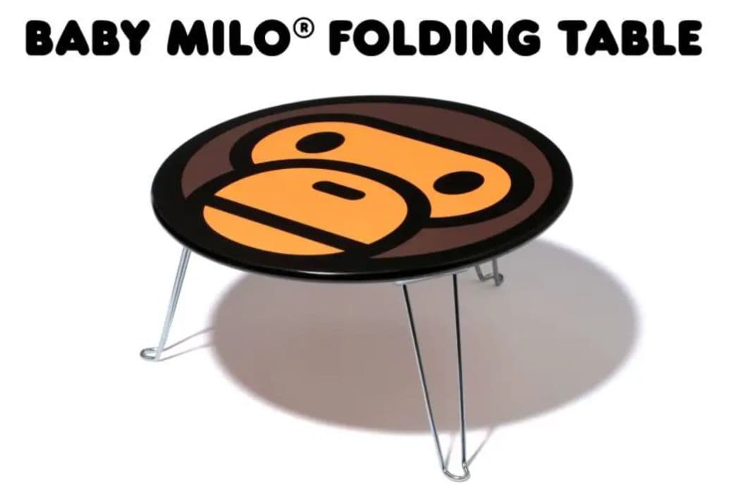 未使用 15FW BAPE BABY MILO FOLDING TABLE 希少