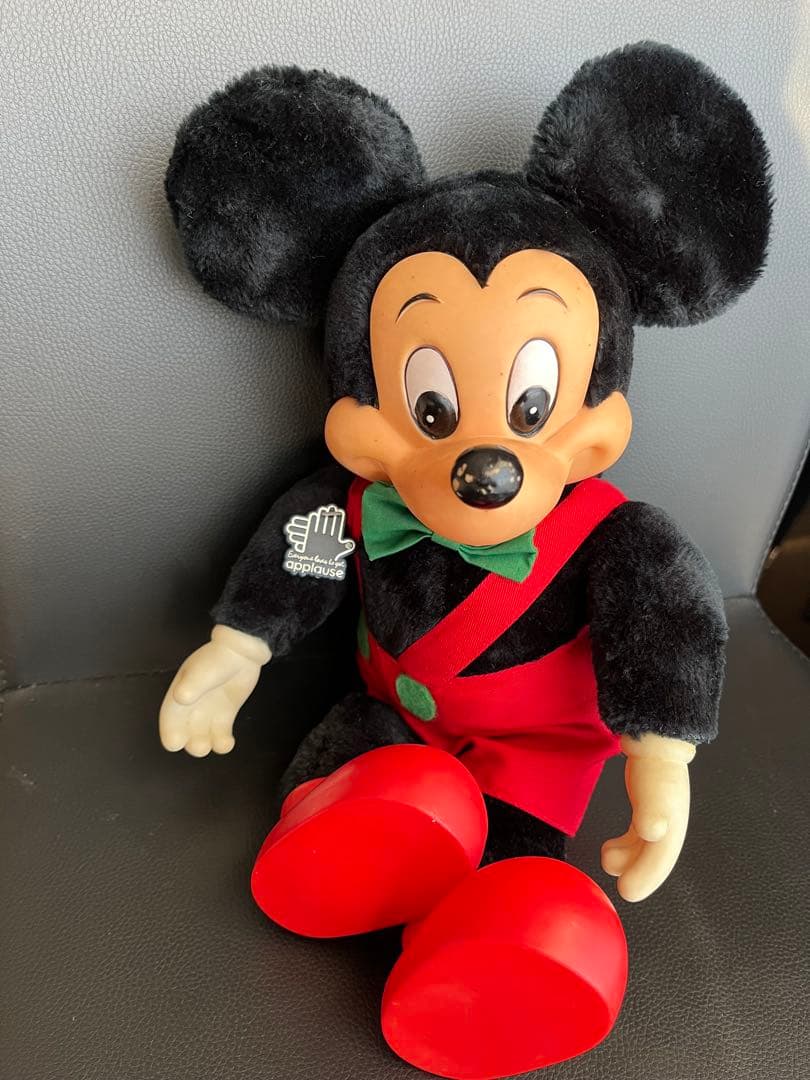 ミッキーマウス　ぬいぐるみ　 LAディズニーランド applause社製