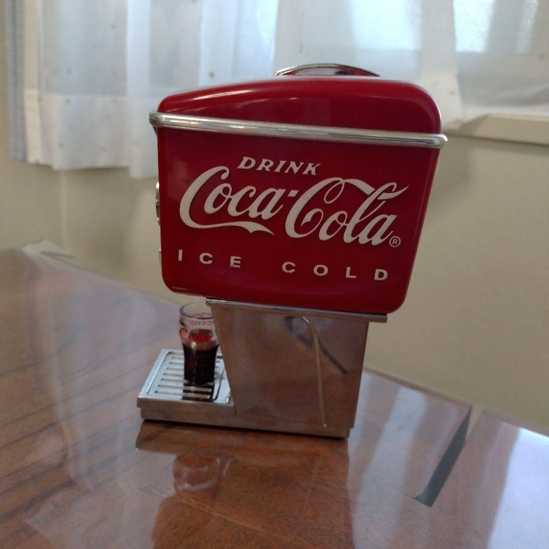 コカ・コーラ　1997年製　ディスペンサーバンク　ファウンテン型　貯金箱