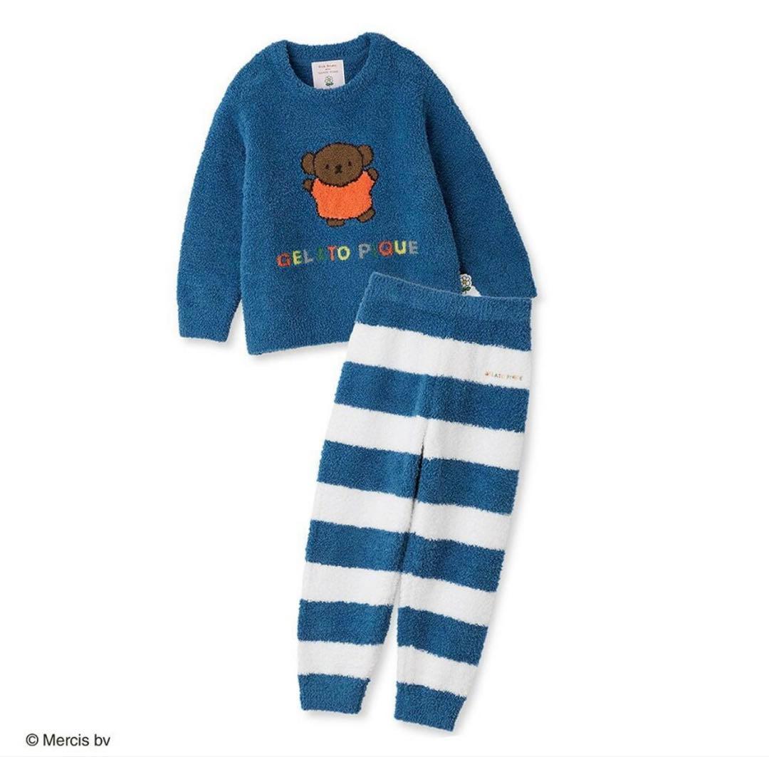 【新品未使用】ベビモコプルオーバー&ロングパンツセット　ジェラピケルームウェア