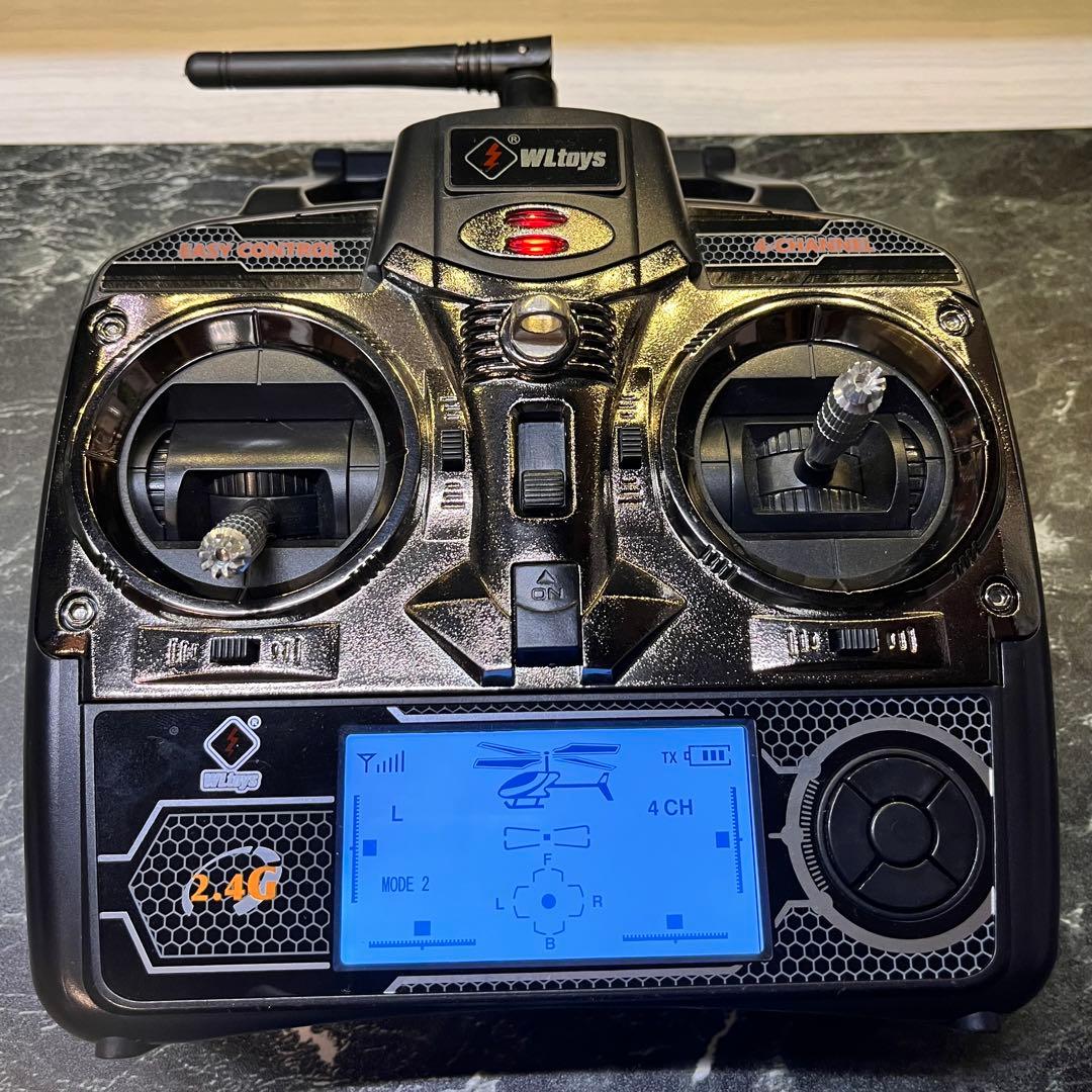 調整済み WLtoys V911 ラジコンヘリコプター RTFセット 中古品