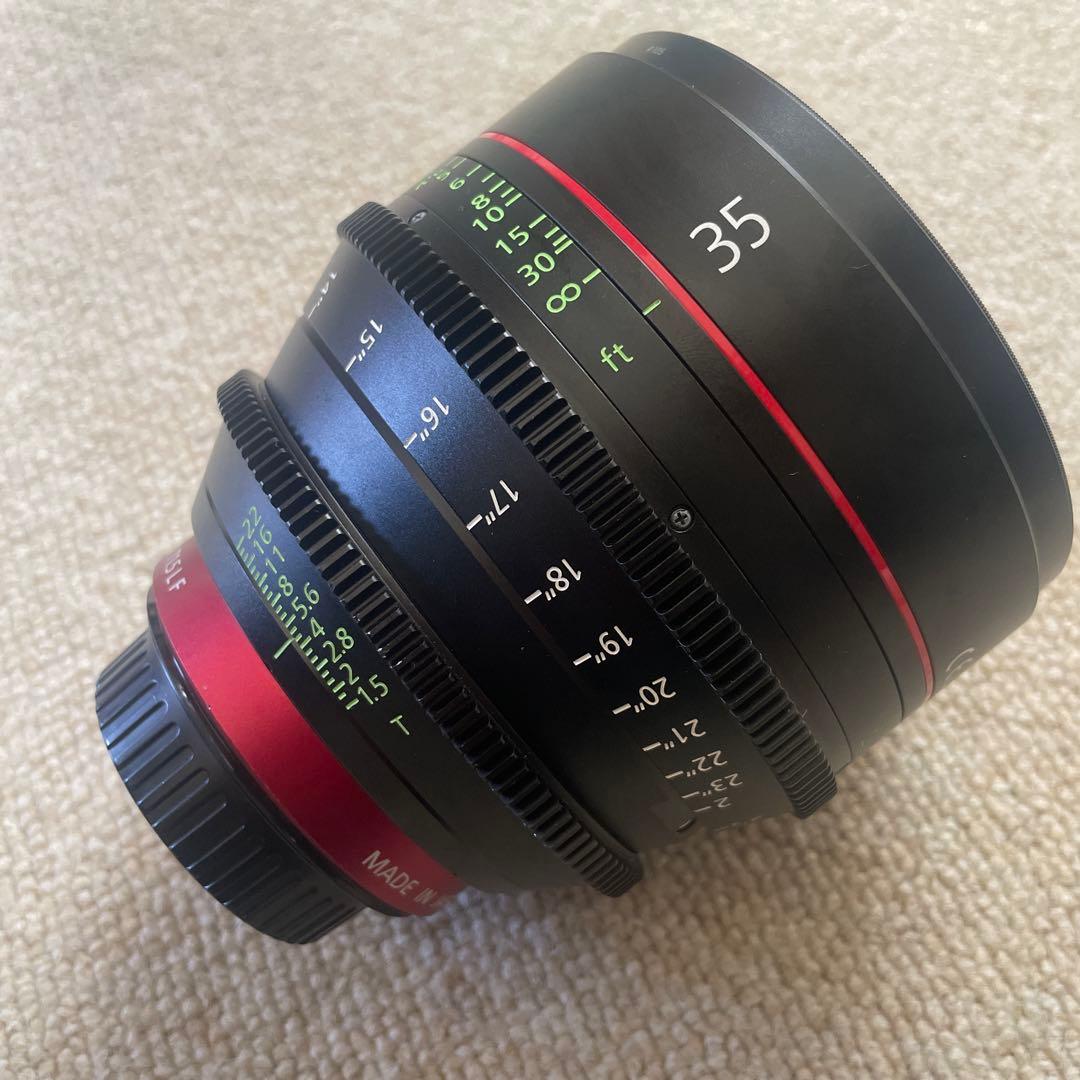 CANON シネレンズ CN-E 35mm T1.5 L F（フィート表記）