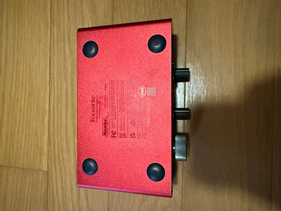 DTM・DAW FOCUSRITE / Scarlett Solo