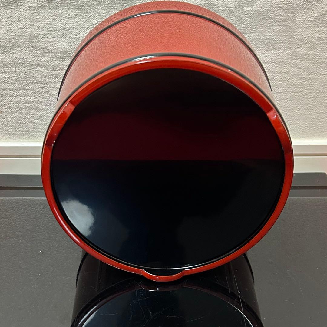 輪島塗朱手桶水指　茶碗茶道具懐石茶箱鵬雲斎坐忘斎淡々斎即中斎七事式水屋道具香合棗