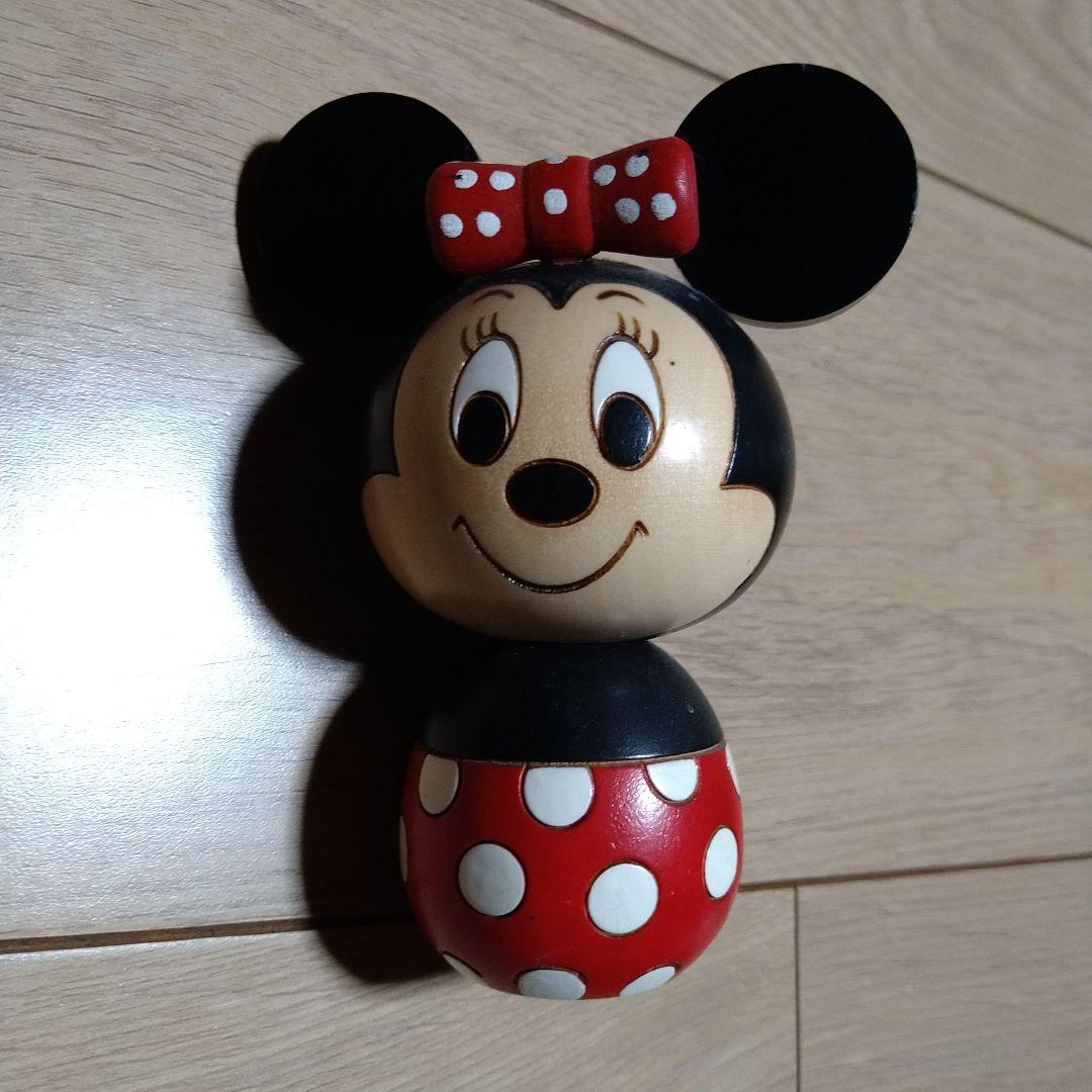 卯三郎こけし ミッキー ミニー2体セット