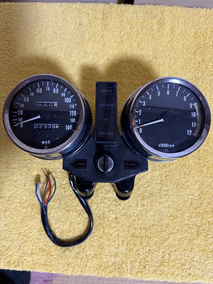 8686です！KZ650メーター