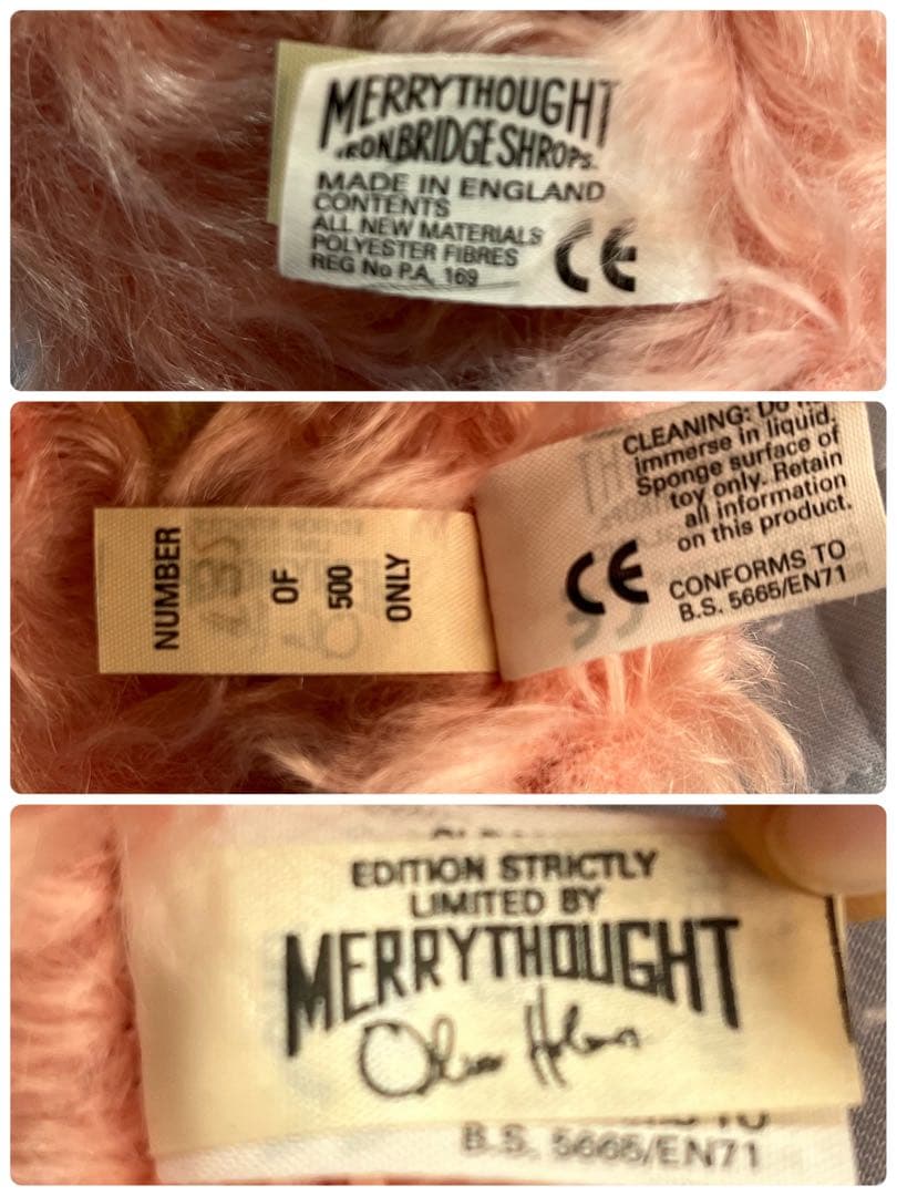 メリーソート　チーキー　パンダ　パステルピンク