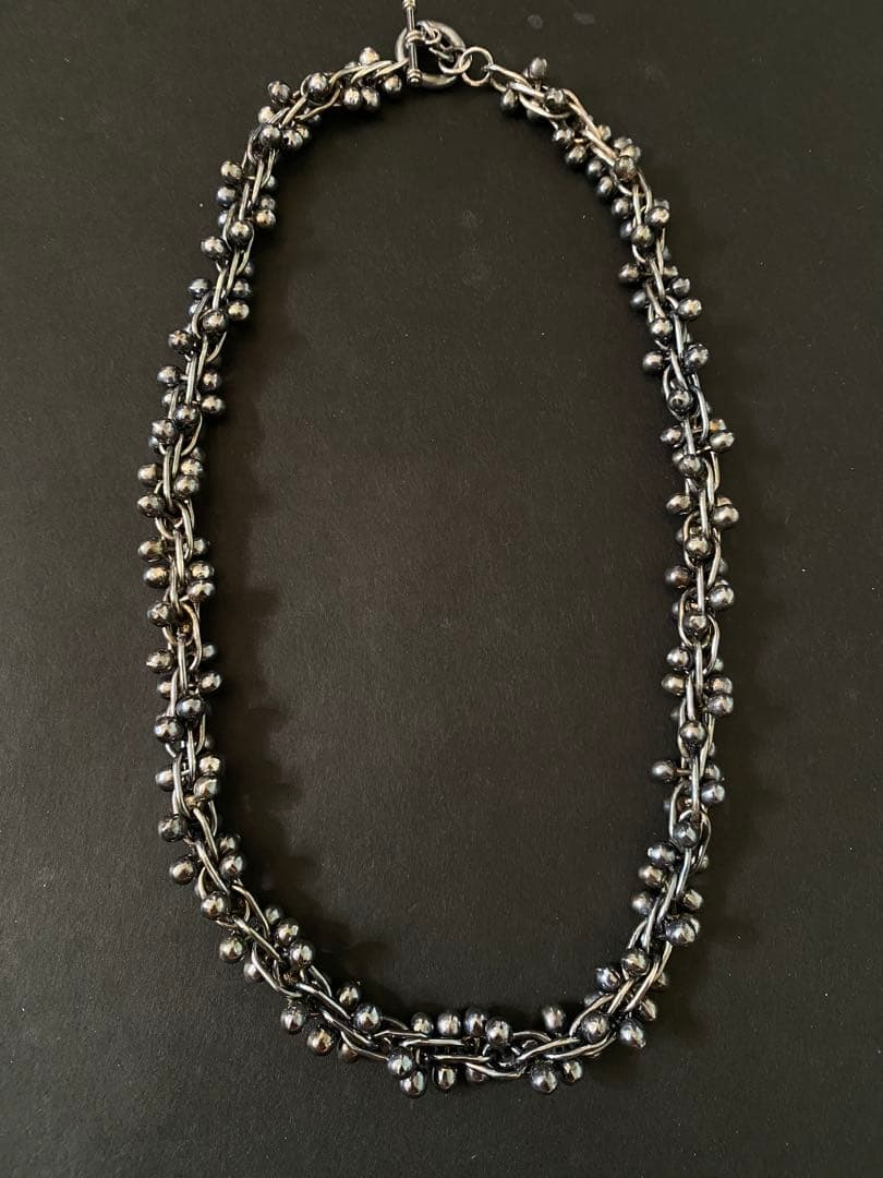 Vintage DNA チェーンリンク ネックレス シルバー925