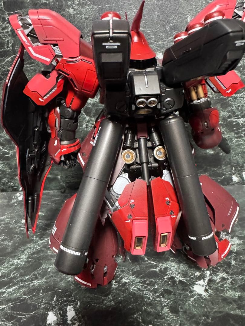 逆襲のシャア　MG サザビーverKA 塗装完成品　ガンプラ　プラモデル