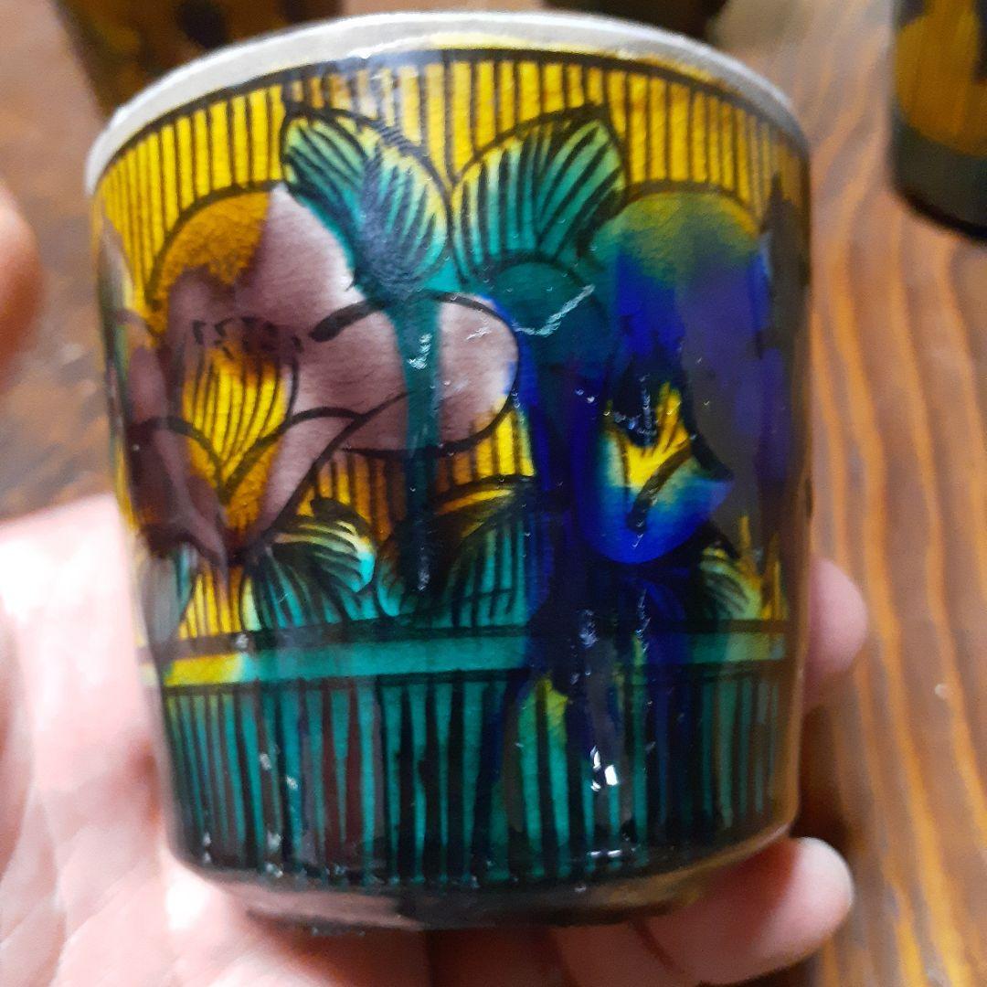 再興九谷吉田窯湯飲み5つセット