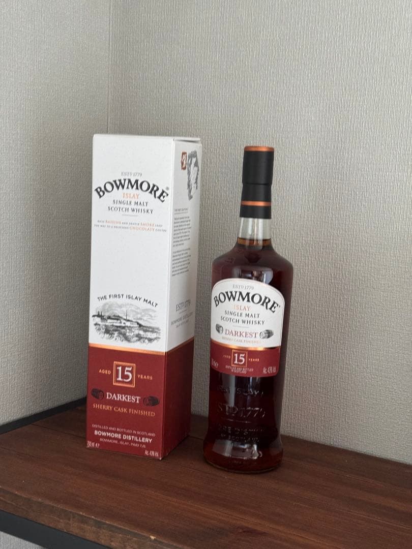 ボウモア ダーケスト15年