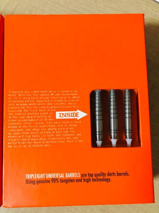 ダーツバレル TRIPLEIGHT TYPE J 安食賢一モデル (未使用品)