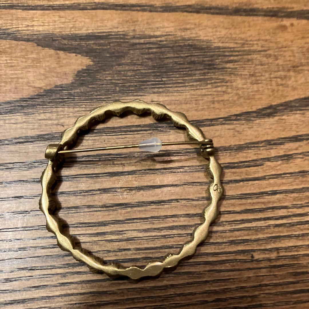 ミナペルホネン　タンバリン　プローチ