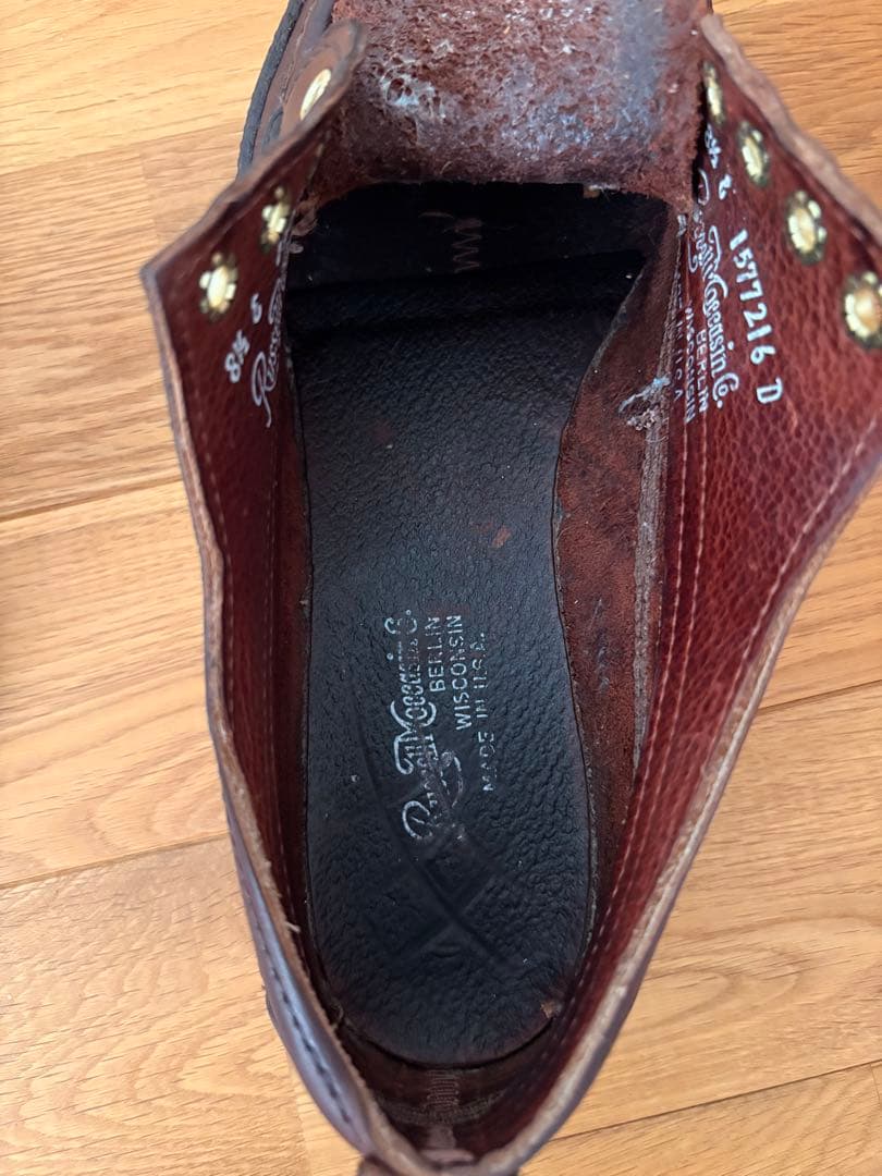 ラッセルモカシン / オネイダ オックスフォード トリプルヴァンプ 82/1 D