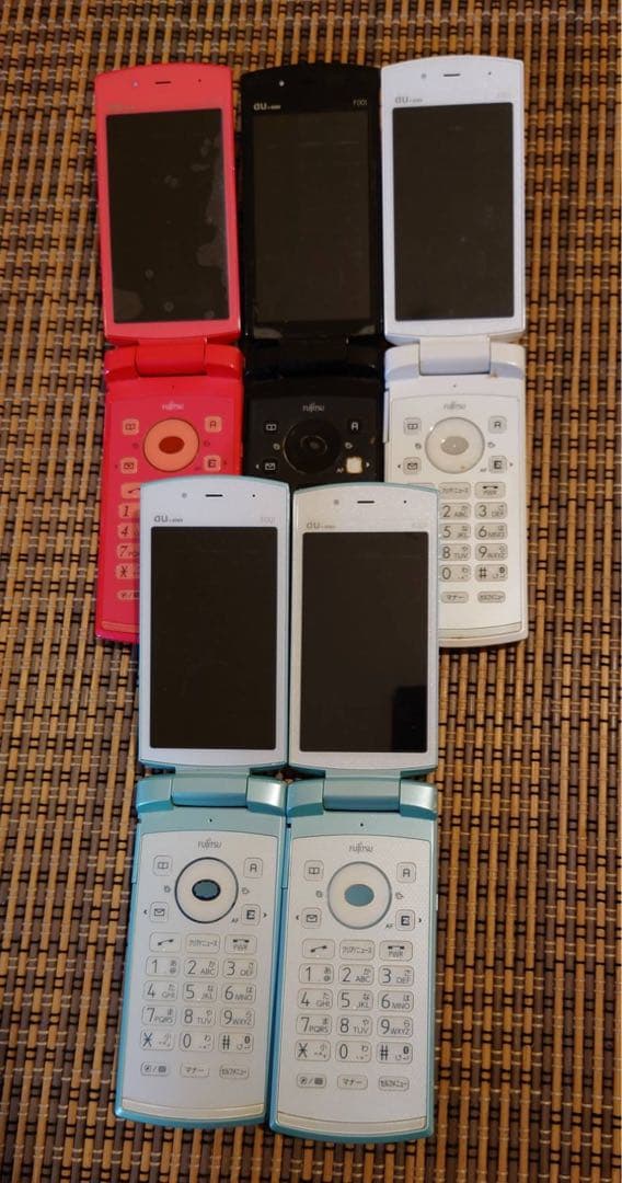 ガラケー5台
