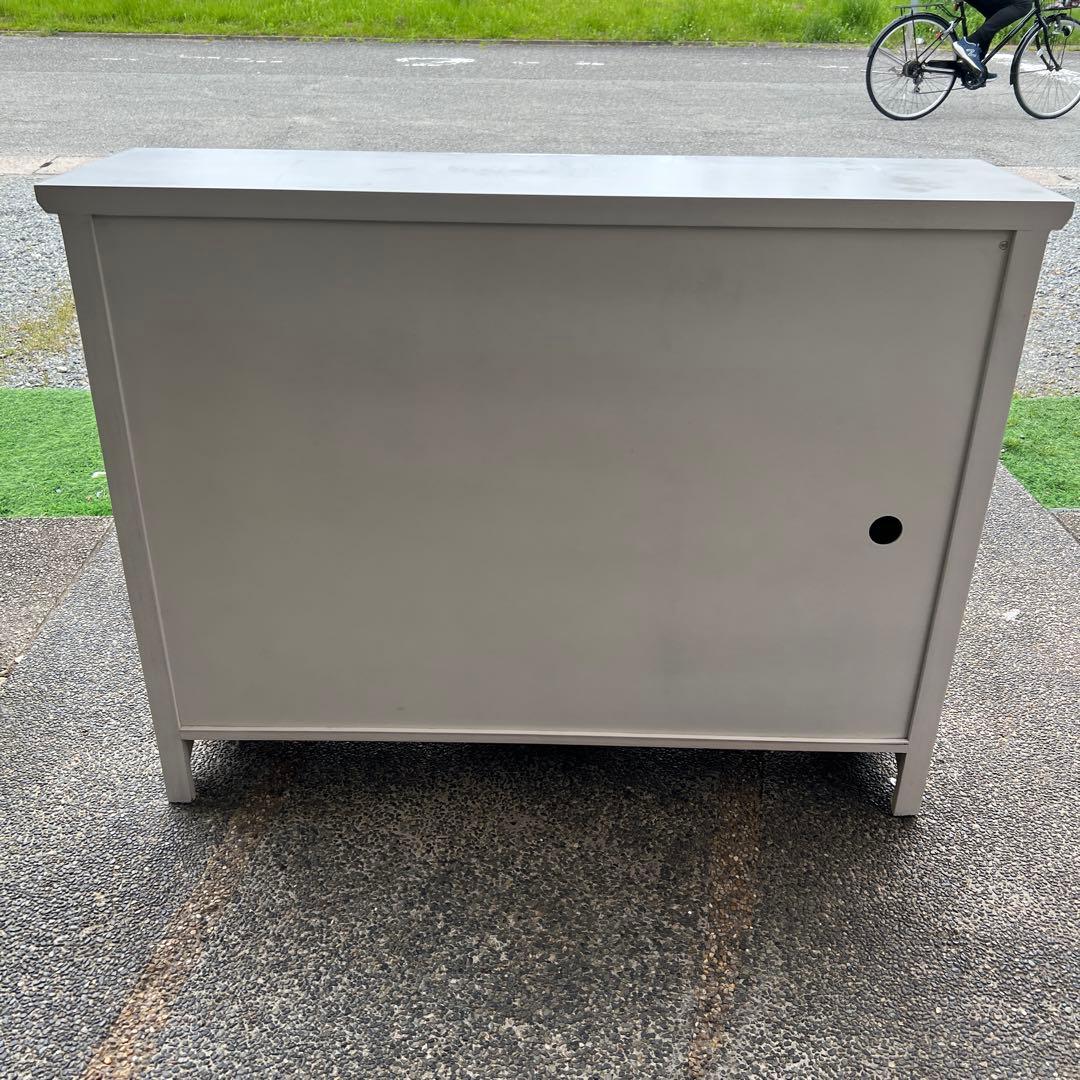 キッチンカウンター　サイドボード　キャビネット　ホワイト