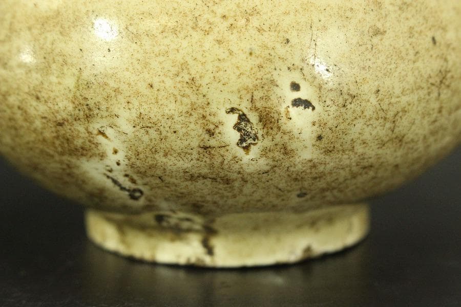 李朝 白磁 提灯壷 時代物(A803)